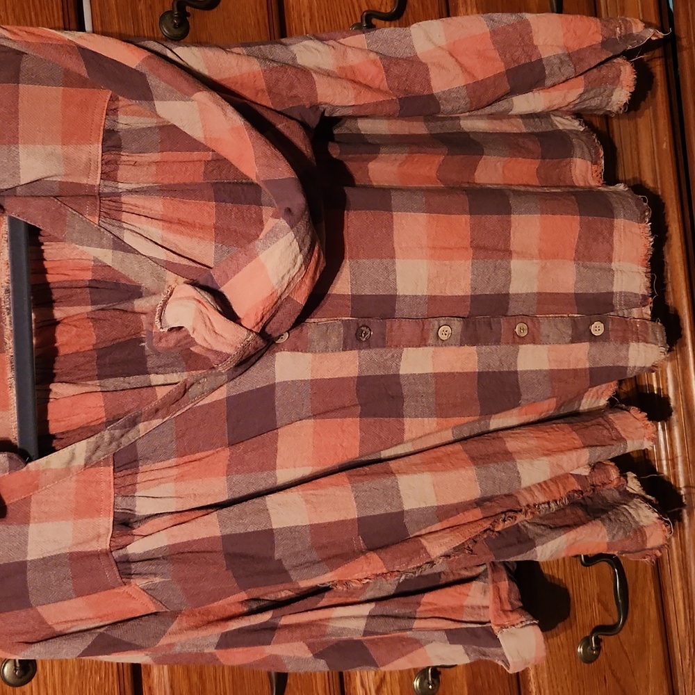 3BN Plaid top